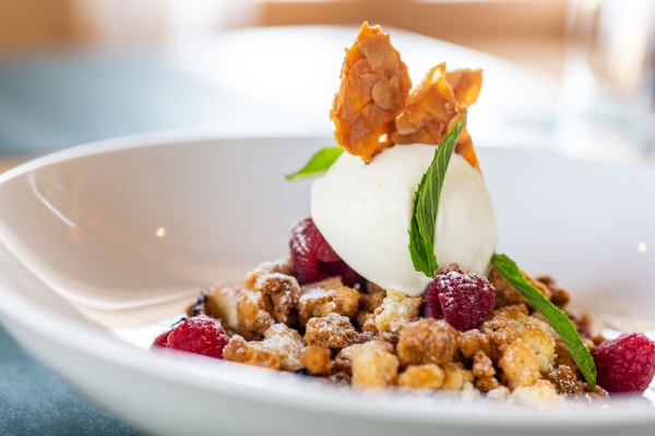 Kuchen, Coupes und Desserts